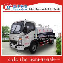 SINOTRUK HOWO 4x2 4000liter small water tanker truck sale